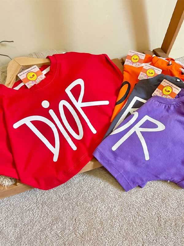 کراپ شلوارک Dior